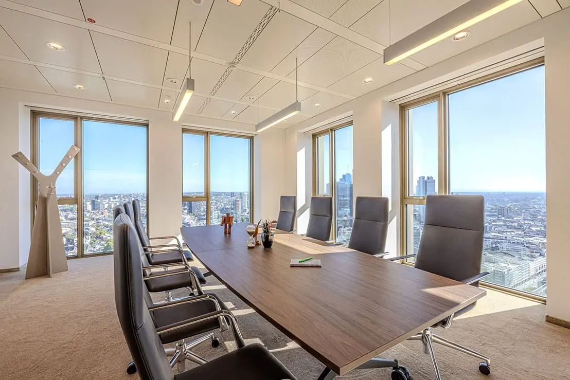 Besprechungsraum „City West“ im Tower 185, Frankfurt, Ansicht 4