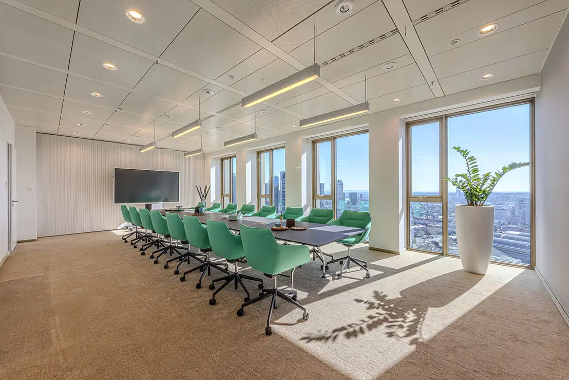 Konferenzraum „Messe“ im Tower 185, Frankfurt