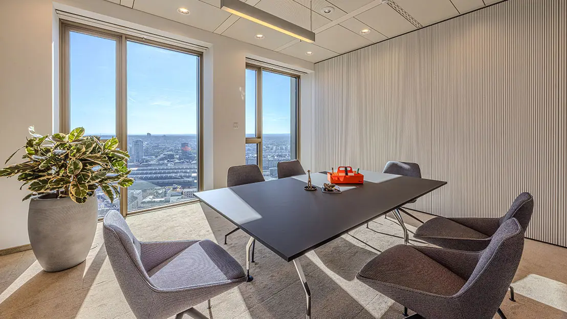 Besprechungsraum „Panorama“ im Tower 185, Frankfurt