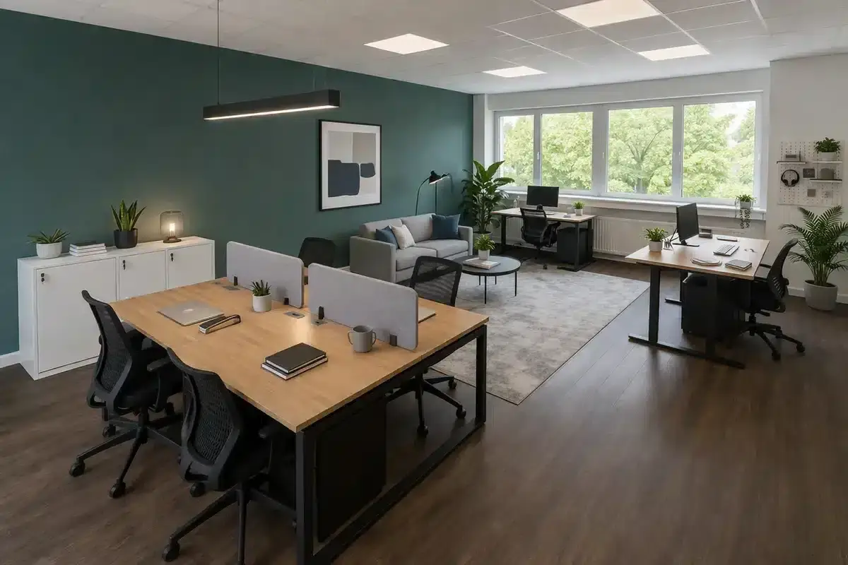 Büro für bis zu 6 Personen, Ostend