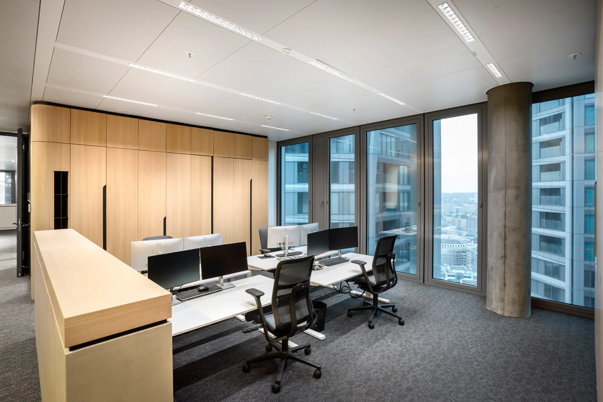 Büro für bis zu 4 Personen, Aqua Tower